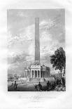 The National Washington Monument, Washington DC, USA, 1855-AC Warren-Framed Stretched Canvas