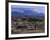 Acacia and Distant Massif North of Mt Kenya, Samburu National Reserve, Kenya-Paul Souders-Framed Photographic Print