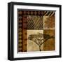 Acacia Sunrise I-Keith Mallett-Framed Art Print