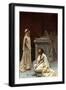 Academic Art : the Vestals Par Rico Cejudo, Jose (1864-1943), 1888-1895. Oil on Canvas, 277X180. Ay-Jose Rico y Cejudo-Framed Giclee Print