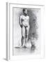 Academic Male Nude with a Grecian Urn, 1883-Joaquín Sorolla y Bastida-Framed Giclee Print