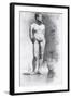 Academic Male Nude with a Grecian Urn, 1883-Joaquín Sorolla y Bastida-Framed Giclee Print