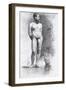 Academic Male Nude with a Grecian Urn, 1883-Joaquín Sorolla y Bastida-Framed Giclee Print