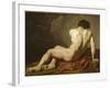 Académie d'Homme dite Patrocle-Jacques-Louis David-Framed Giclee Print