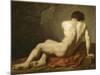 Académie d'Homme dite Patrocle-Jacques-Louis David-Mounted Giclee Print