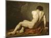 Académie d'Homme dite Patrocle-Jacques-Louis David-Mounted Giclee Print