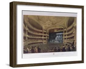 Academie Imperiale De Musique, Paris, C.1855-Louis Jules Arnout-Framed Giclee Print