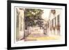 Academy Avenue, Nantucket, Massachusetts-null-Framed Premium Giclee Print