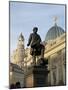 Academy of Fine Arts, Frauenkirche, Dresden, Saxony, Germany, Europe-Hans Peter Merten-Mounted Photographic Print