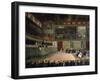 Academy of Music in Salone Dei Cinquecento (Hall of Five Hundred) in Palazzo Vecchio-null-Framed Giclee Print