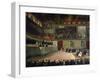 Academy of Music in Salone Dei Cinquecento (Hall of Five Hundred) in Palazzo Vecchio-null-Framed Giclee Print