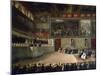 Academy of Music in Salone Dei Cinquecento (Hall of Five Hundred) in Palazzo Vecchio-null-Mounted Giclee Print