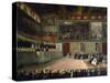 Academy of Music in Salone Dei Cinquecento (Hall of Five Hundred) in Palazzo Vecchio-null-Stretched Canvas