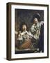 Academy of Music, or Meeting of Amateurs, Circa 1640-null-Framed Giclee Print