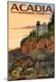 Acadia National Park, Maine - Bass Harbor Lighthouse-null-Mounted Poster