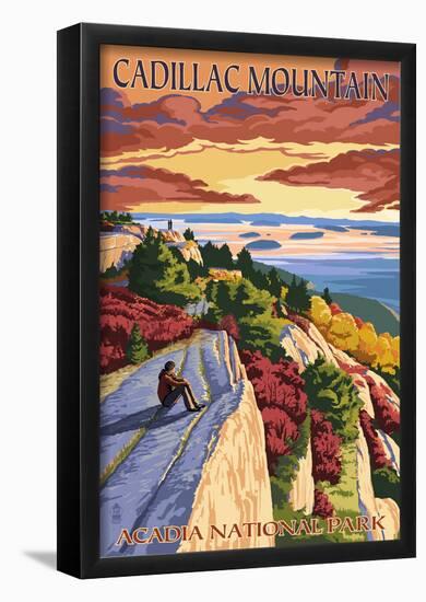 Acadia National Park, Maine - Cadillac Mountain-null-Framed Poster