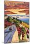 Acadia National Park, Maine - Cadillac Mountain-null-Mounted Poster