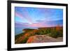 Acadia National Park, Maine - Cadillac Mountains-Lantern Press-Framed Premium Giclee Print