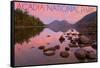 Acadia National Park, Maine - Jordan Pond-Lantern Press-Framed Stretched Canvas