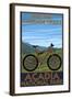 Acadia National Park, Maine - Ride the Carriage Trails-Lantern Press-Framed Art Print