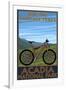 Acadia National Park, Maine - Ride the Carriage Trails-Lantern Press-Framed Art Print