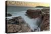 Acadia National Park, Maine - Thunder Hole-Lantern Press-Stretched Canvas