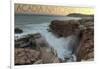 Acadia National Park, Maine - Thunder Hole-Lantern Press-Framed Art Print