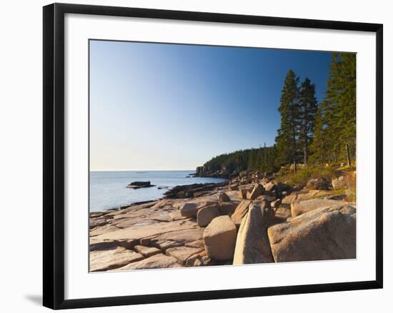 Acadia National Park, Mount Desert Island, Maine, New England, USA, North America-Alan Copson-Framed Photographic Print