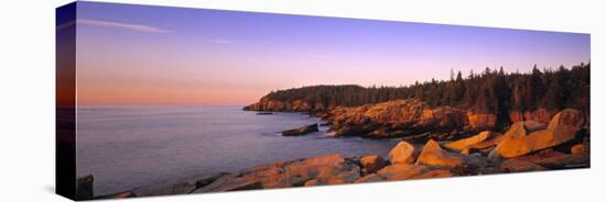 Acadia National Park, Mt. Desert Island, Maine, USA-Walter Bibikow-Stretched Canvas