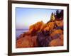 Acadia NP, Maine. Bass Harbor Head Lighthouse at Sunrise-Scott T. Smith-Framed Photographic Print