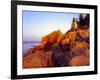 Acadia NP, Maine. Bass Harbor Head Lighthouse at Sunrise-Scott T. Smith-Framed Photographic Print