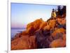 Acadia NP, Maine. Bass Harbor Head Lighthouse at Sunrise-Scott T. Smith-Framed Photographic Print