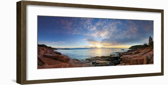 Acadia Sunrise-Michael Hudson-Framed Giclee Print