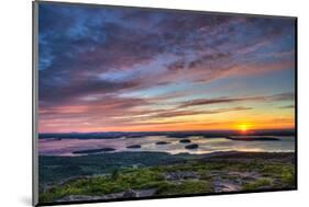 Acadia Sunrise-Robert Lott-Mounted Art Print