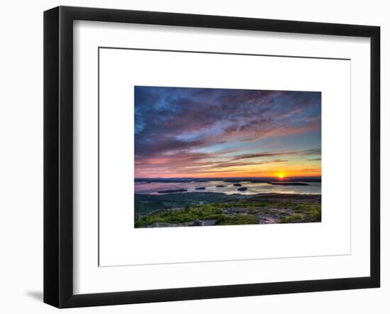 Acadia Sunrise-Robert Lott-Framed Giclee Print