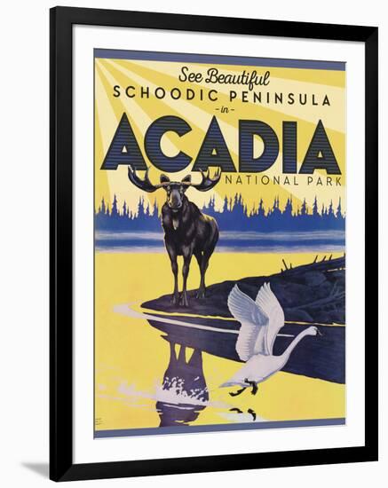 Acadia-null-Framed Giclee Print