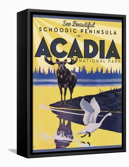 Acadia-null-Framed Stretched Canvas