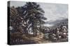 Acadian Land, Home of Evangeline-Currier & Ives-Stretched Canvas