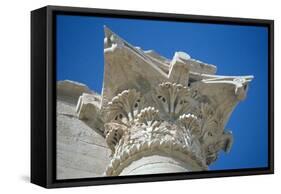 Acanthus Capital, Temple of the Sun, Hatra (Al-Hadr), Iraq, 1977-Vivienne Sharp-Framed Stretched Canvas