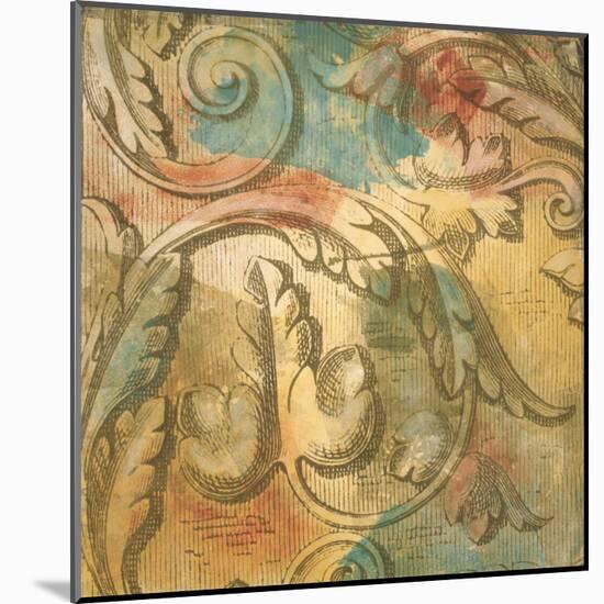 Acanthus Scroll I-Jonde Northcutt-Mounted Art Print