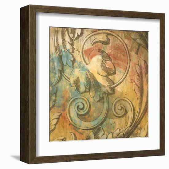 Acanthus Scroll II-Jonde Northcutt-Framed Art Print