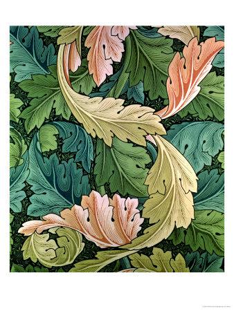 Acanthus Wallpaper Design 1875 Giclee Print William Morris Allposters Com