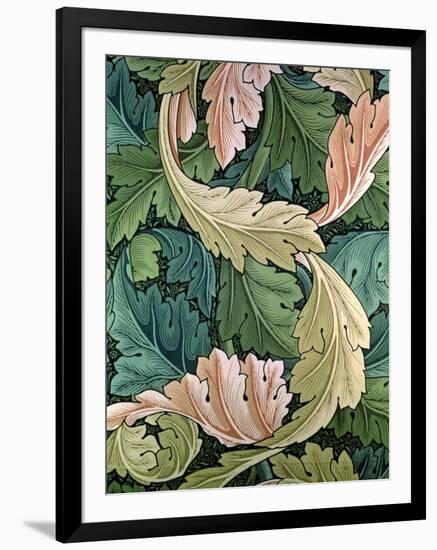 "Acanthus" Wallpaper Design, 1875-William Morris-Framed Giclee Print