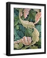 "Acanthus" Wallpaper Design, 1875-William Morris-Framed Giclee Print