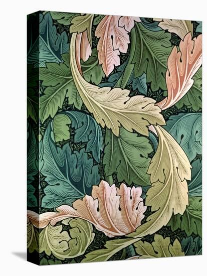 "Acanthus" Wallpaper Design, 1875-William Morris-Stretched Canvas