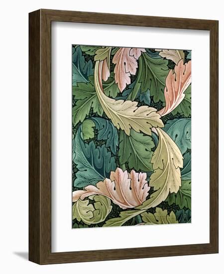 "Acanthus" Wallpaper Design, 1875-William Morris-Framed Giclee Print