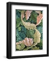 "Acanthus" Wallpaper Design, 1875-William Morris-Framed Giclee Print