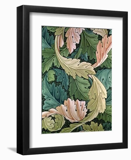 "Acanthus" Wallpaper Design, 1875-William Morris-Framed Giclee Print