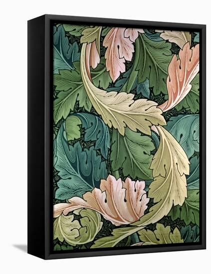 "Acanthus" Wallpaper Design, 1875-William Morris-Framed Stretched Canvas