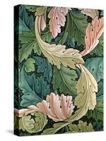 "Acanthus" Wallpaper Design, 1875-William Morris-Stretched Canvas